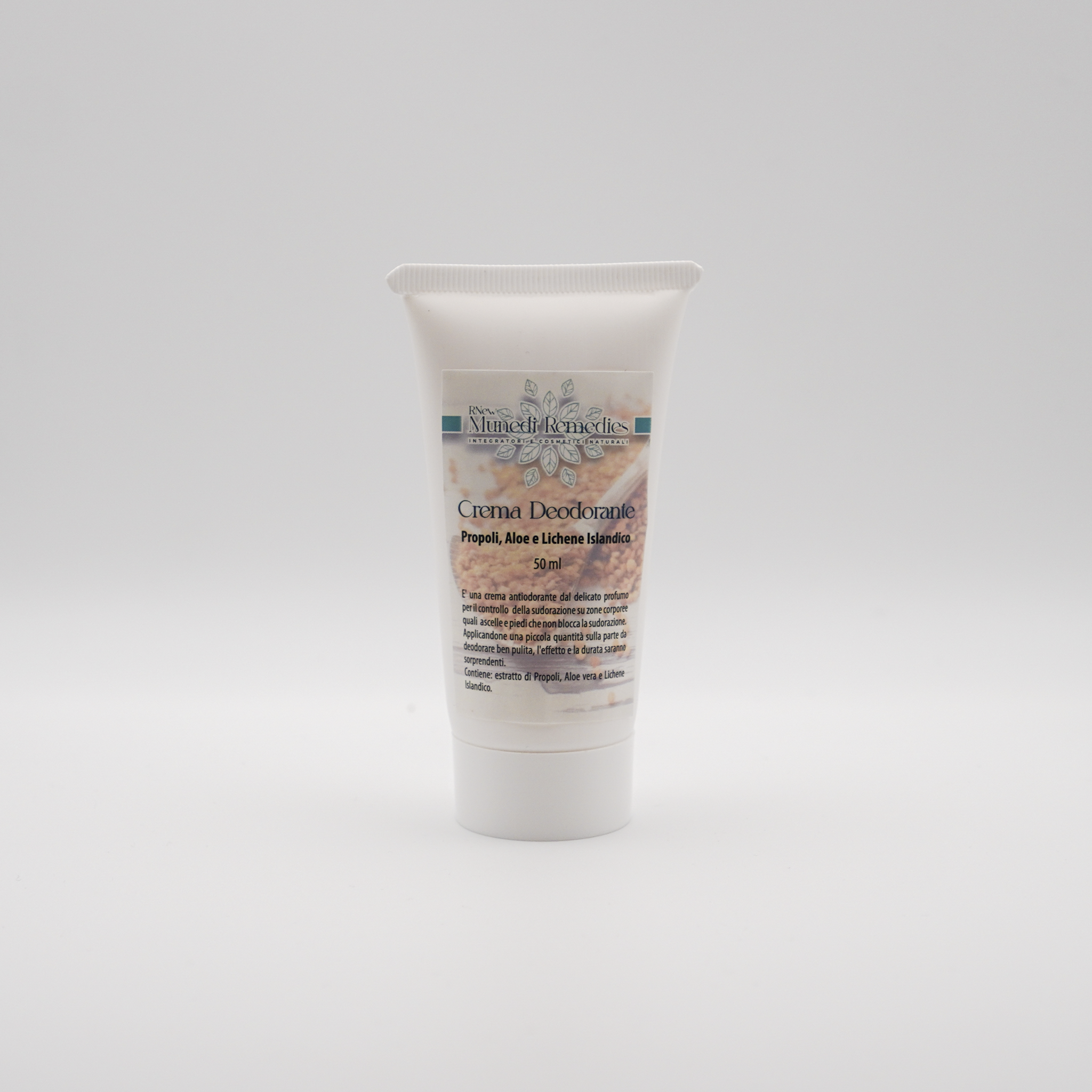Crema Deodorante - Propoli, Aloe e Lichene islandico